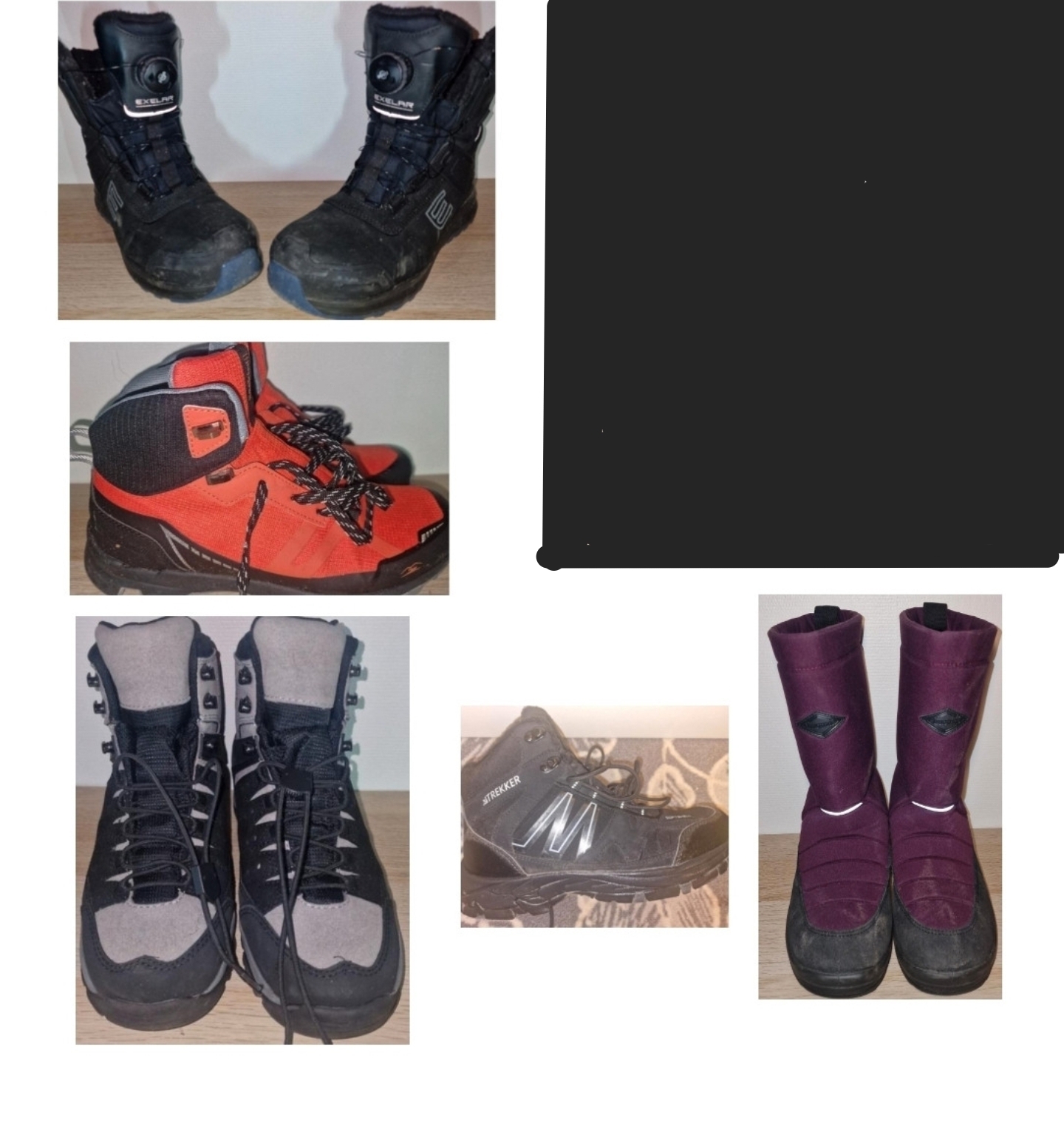 Kenkiä kaikki/ Shoes all 70€ 